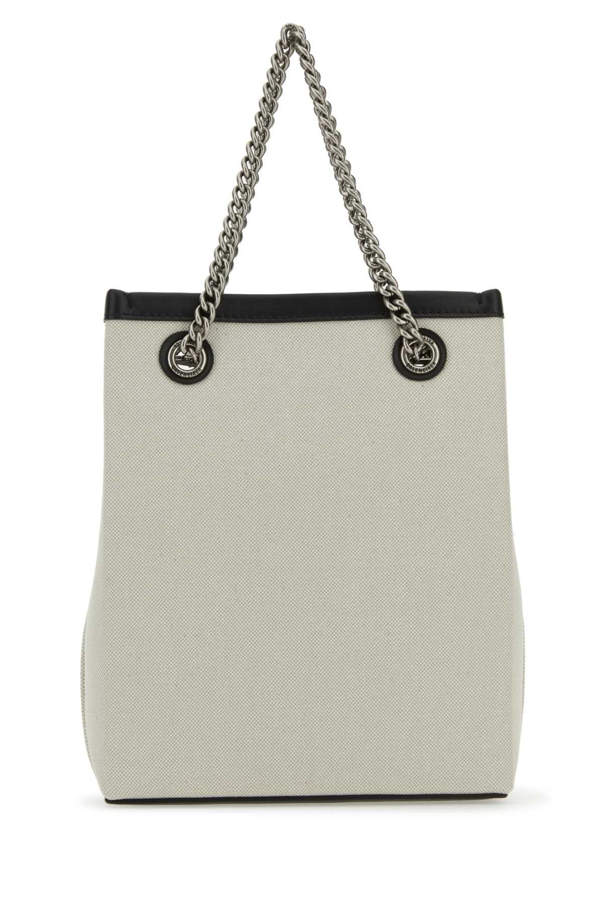 Balenciaga Women Sand Canvas Duty Free Handbag