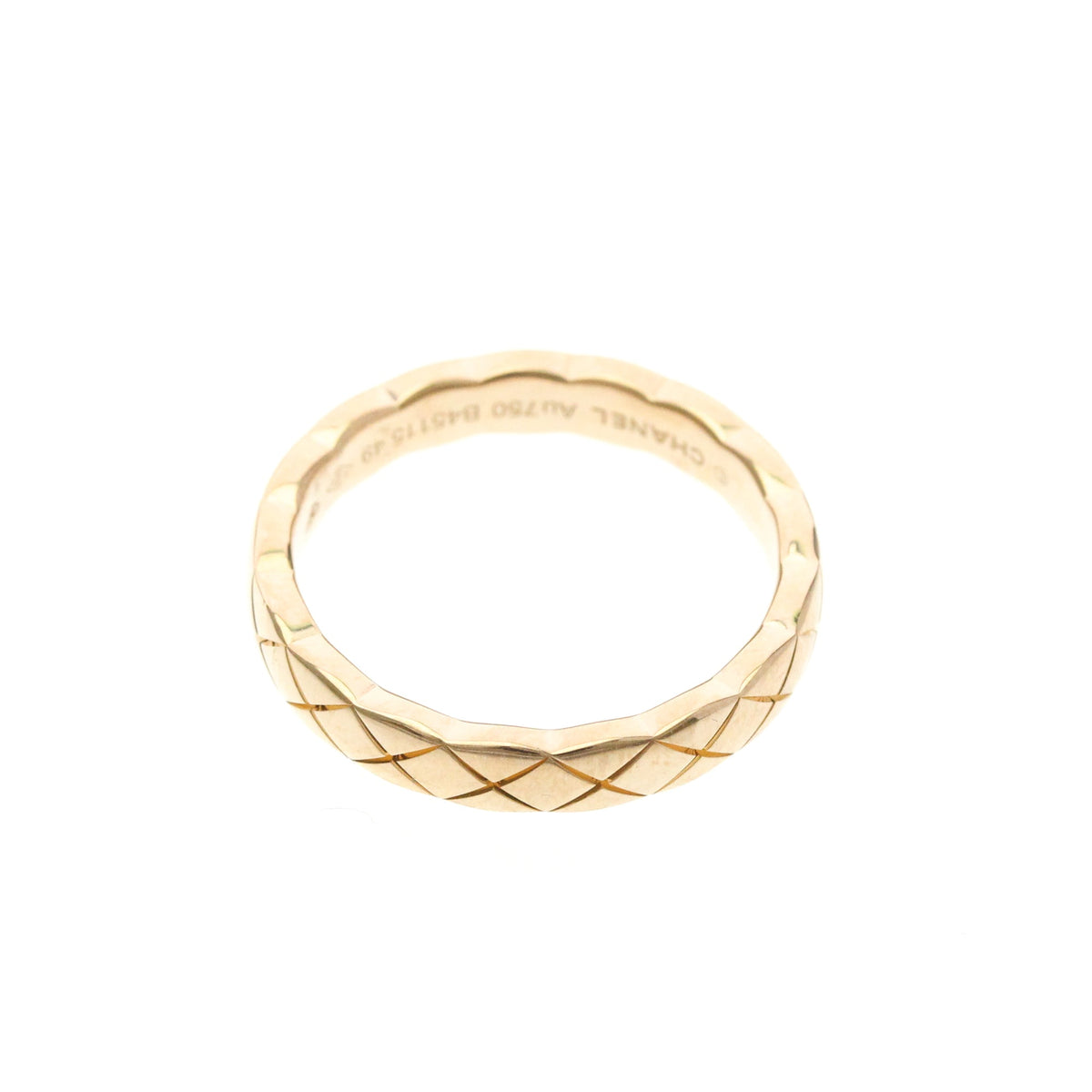 PRE-OWNED Chanel Coco Crush Mini · Rose Gold Size 4.75