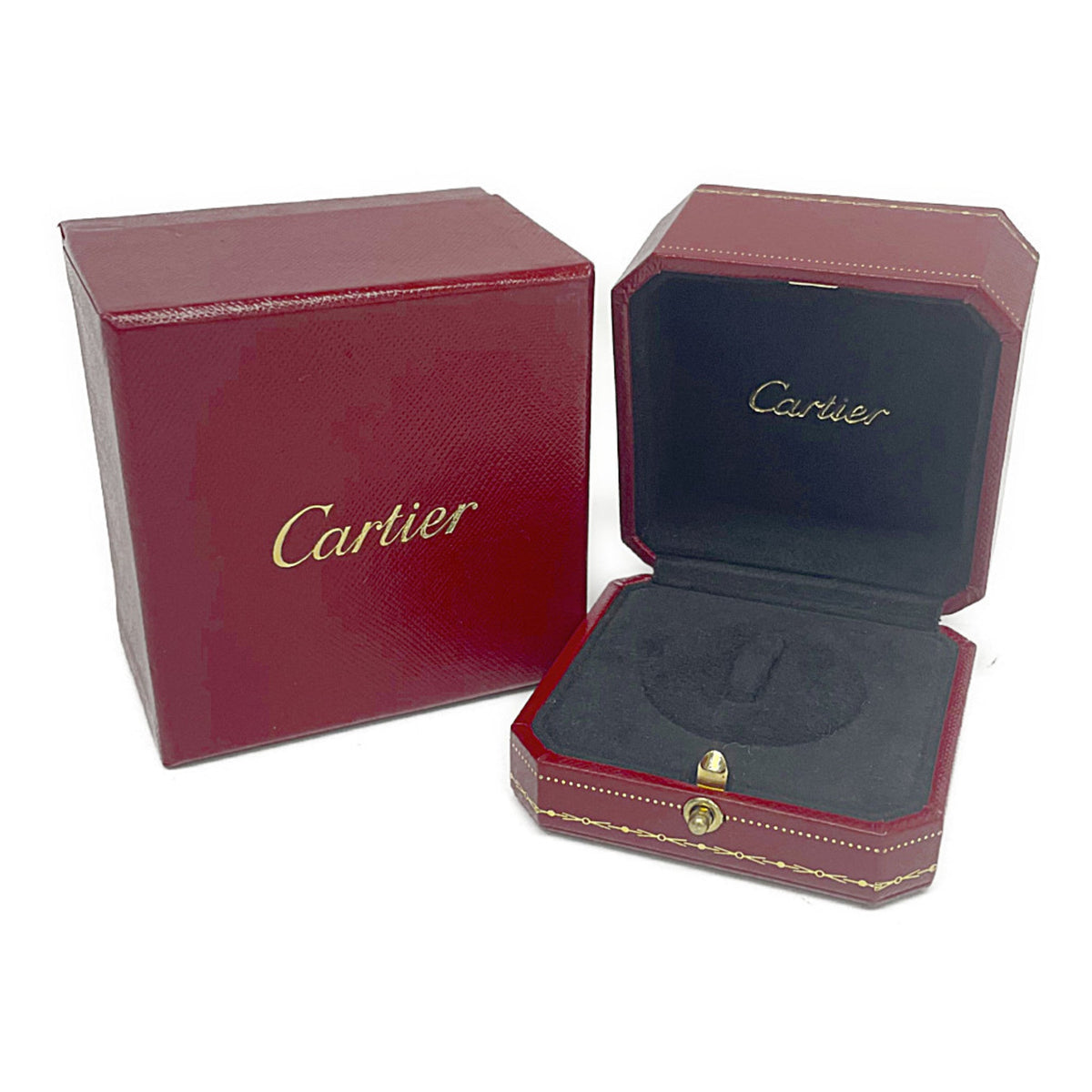 PRE-OWNED Cartier Trinity · Tri-Gold Size 6