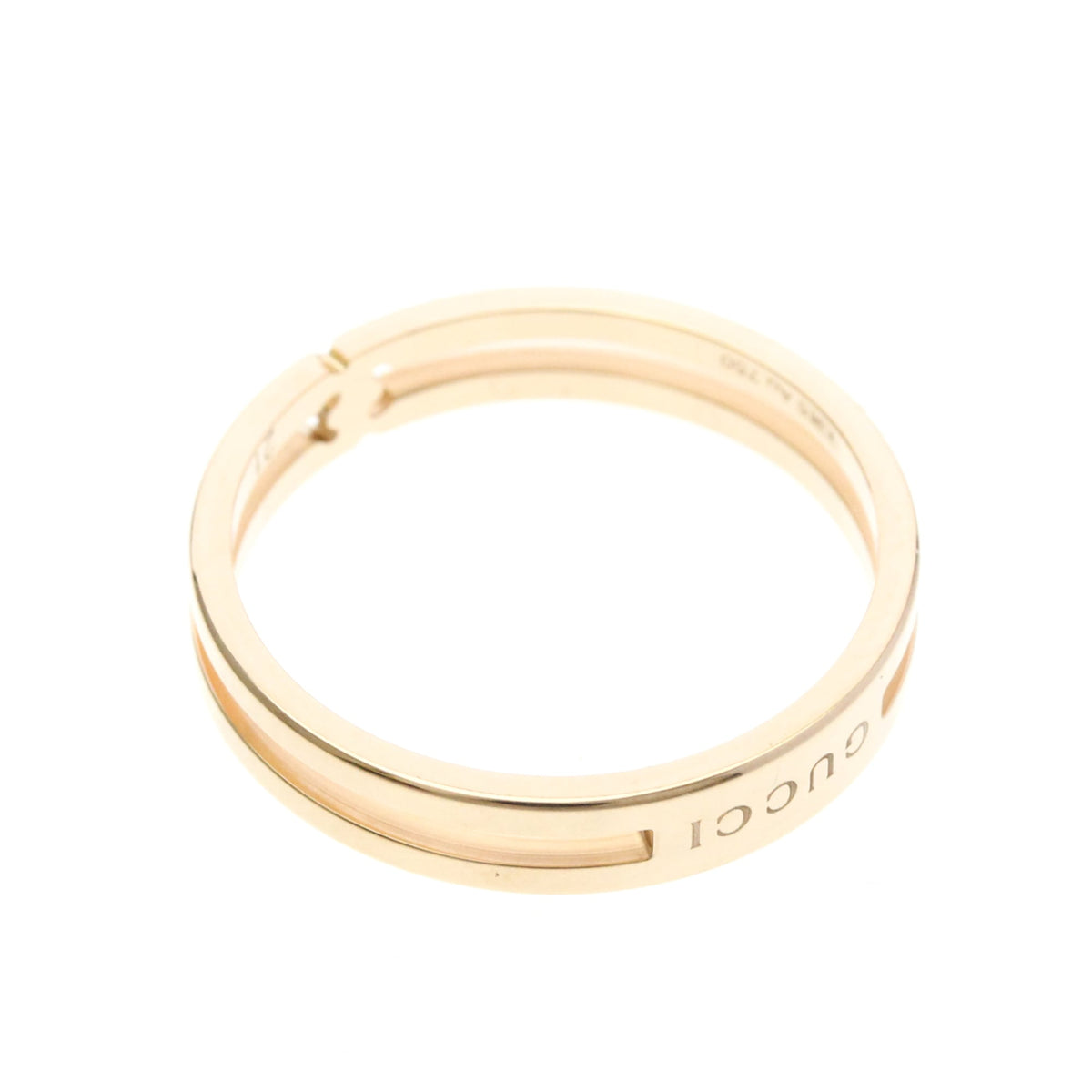 PRE-OWNED Gucci Infinity · Rose Gold Size 9.5