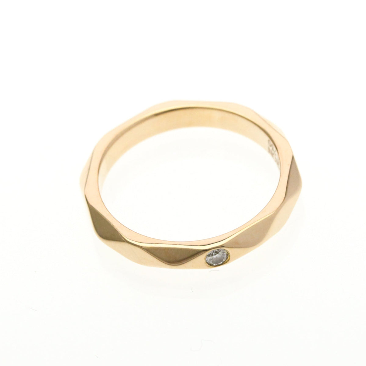 PRE-OWNED Boucheron Facette · Diamond · Rose Gold