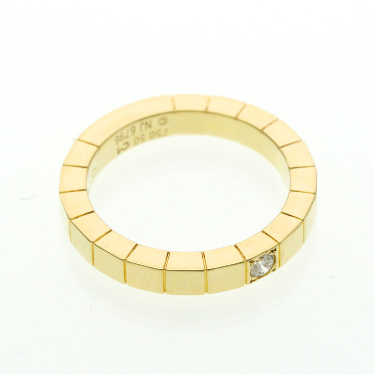 PRE-OWNED Cartier Lanieres · 18K Yellow Gold · Diamond