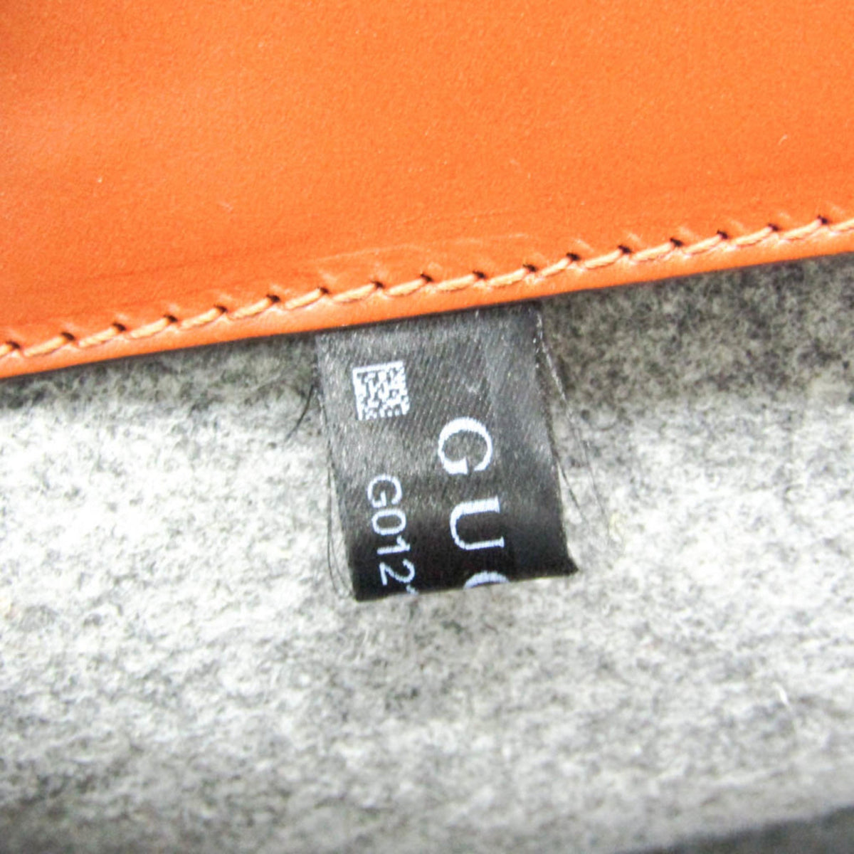PRE-OWNED Gucci · Leather & Felt Tote