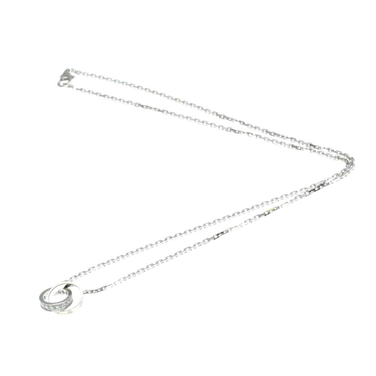 PRE-OWNED Cartier Baby Love · 18K White Gold · Diamond