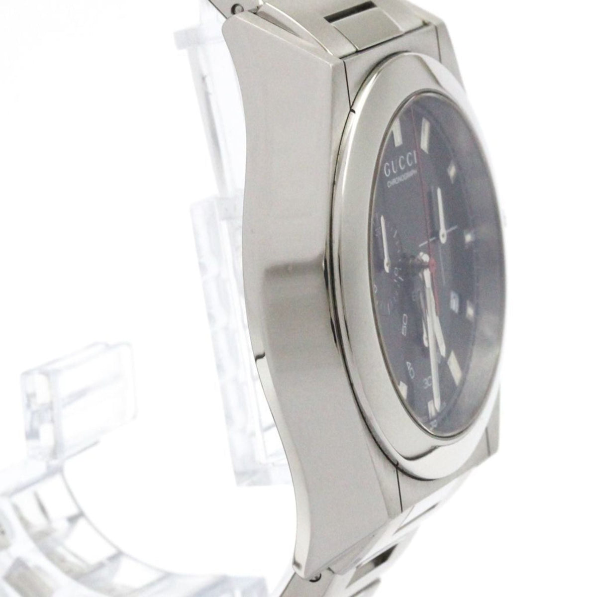 PRE-OWNED Gucci Pantheon · Steel · Chronograph