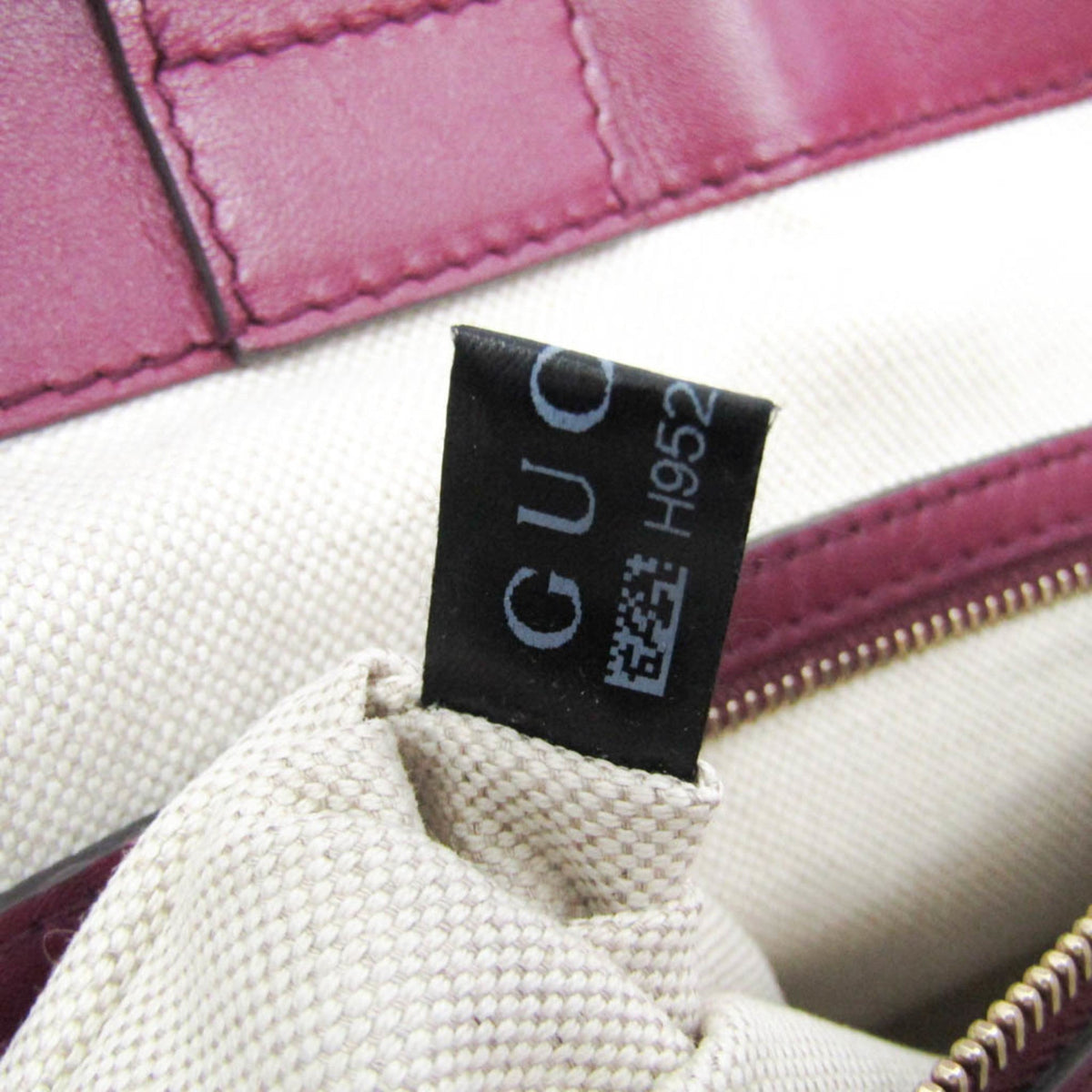PRE-OWNED Gucci GG Canvas Mayfair · Ribbon Detail