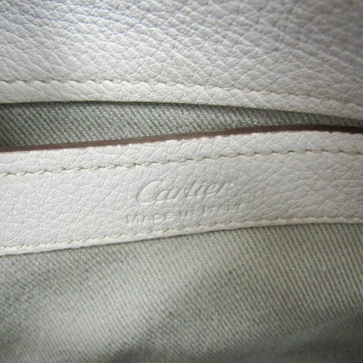 PRE-OWNED Cartier C de Cartier · Leather