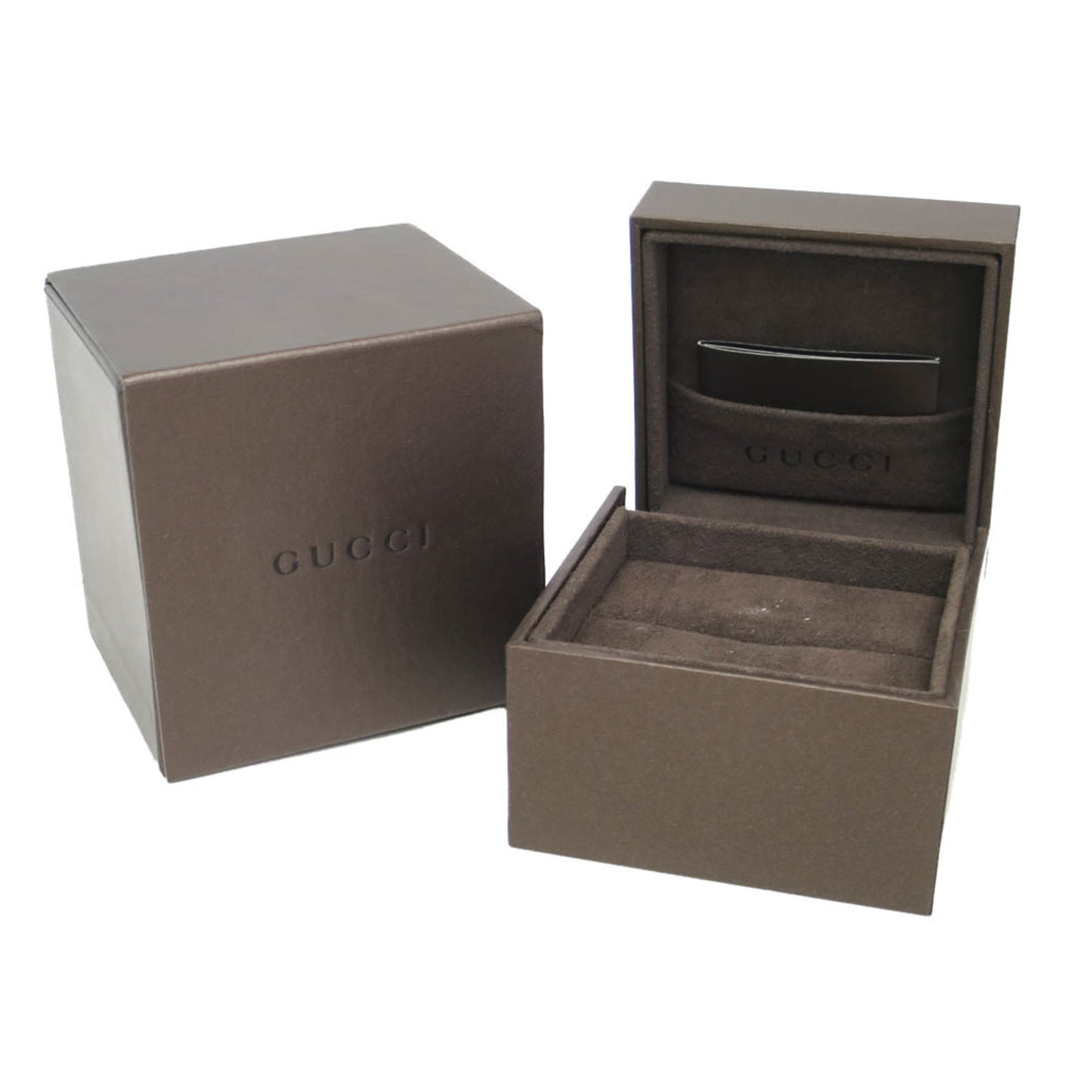 PRE-OWNED Gucci Icon · Diamond · Rose Gold Size 6.5