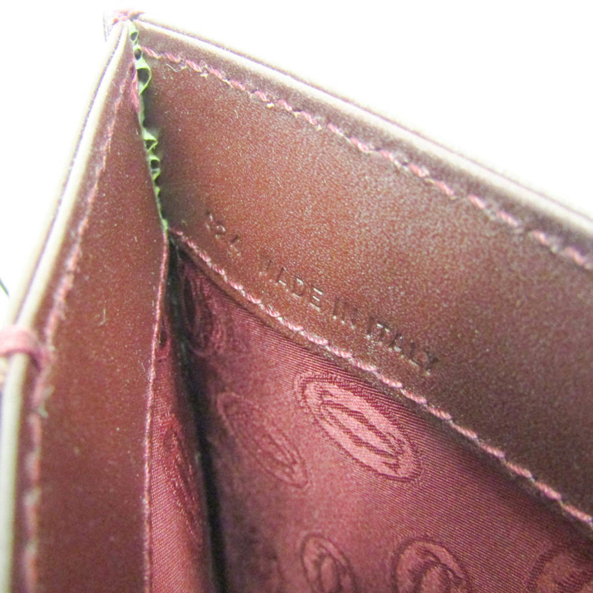 PRE-OWNED Cartier Must · Leather · Bordeaux