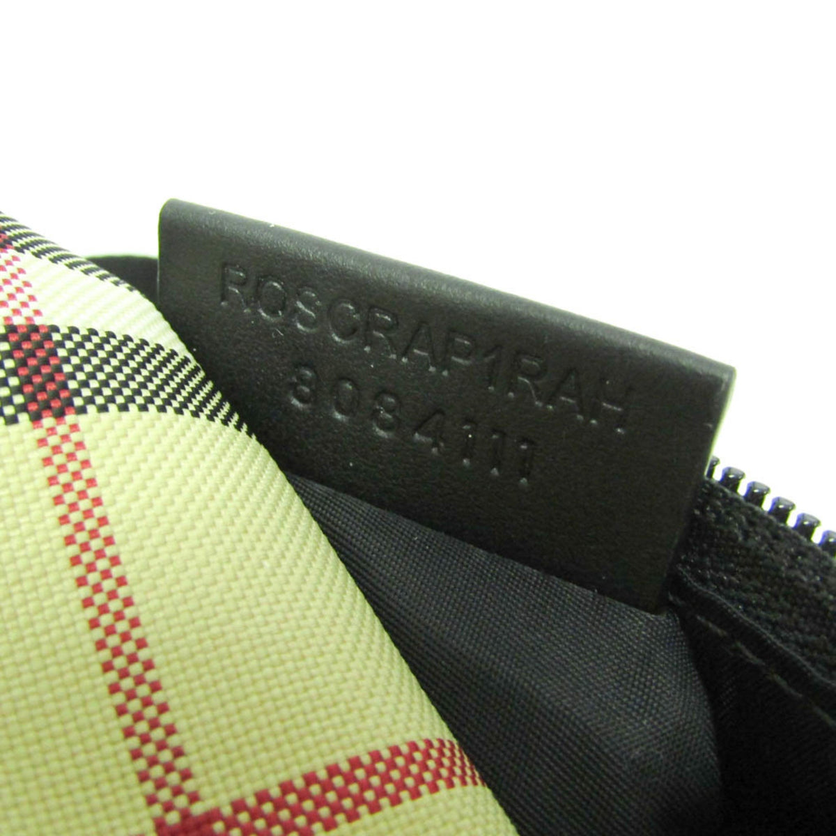 PRE-OWNED Burberry Paddy · Check Nylon Crossbody