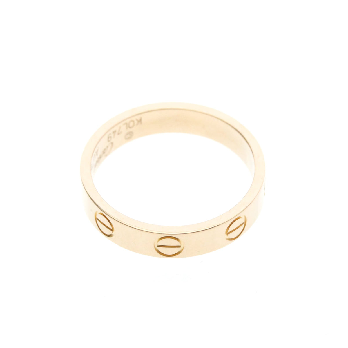 PRE-OWNED Cartier Mini Love · Rose Gold Size 5.25