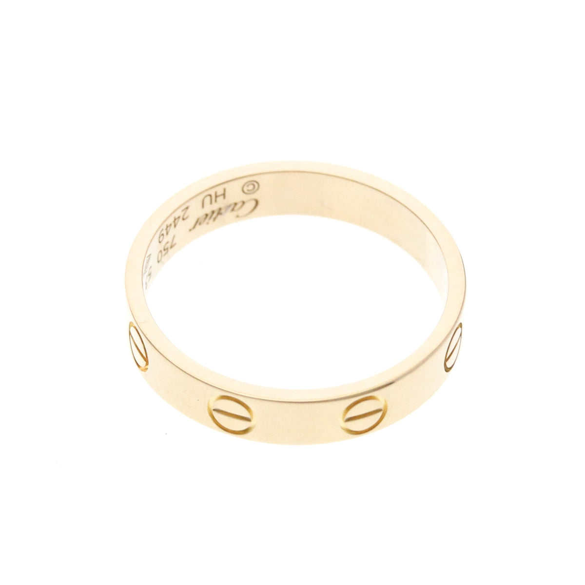 PRE-OWNED Cartier Mini Love · Rose Gold Size 6.25