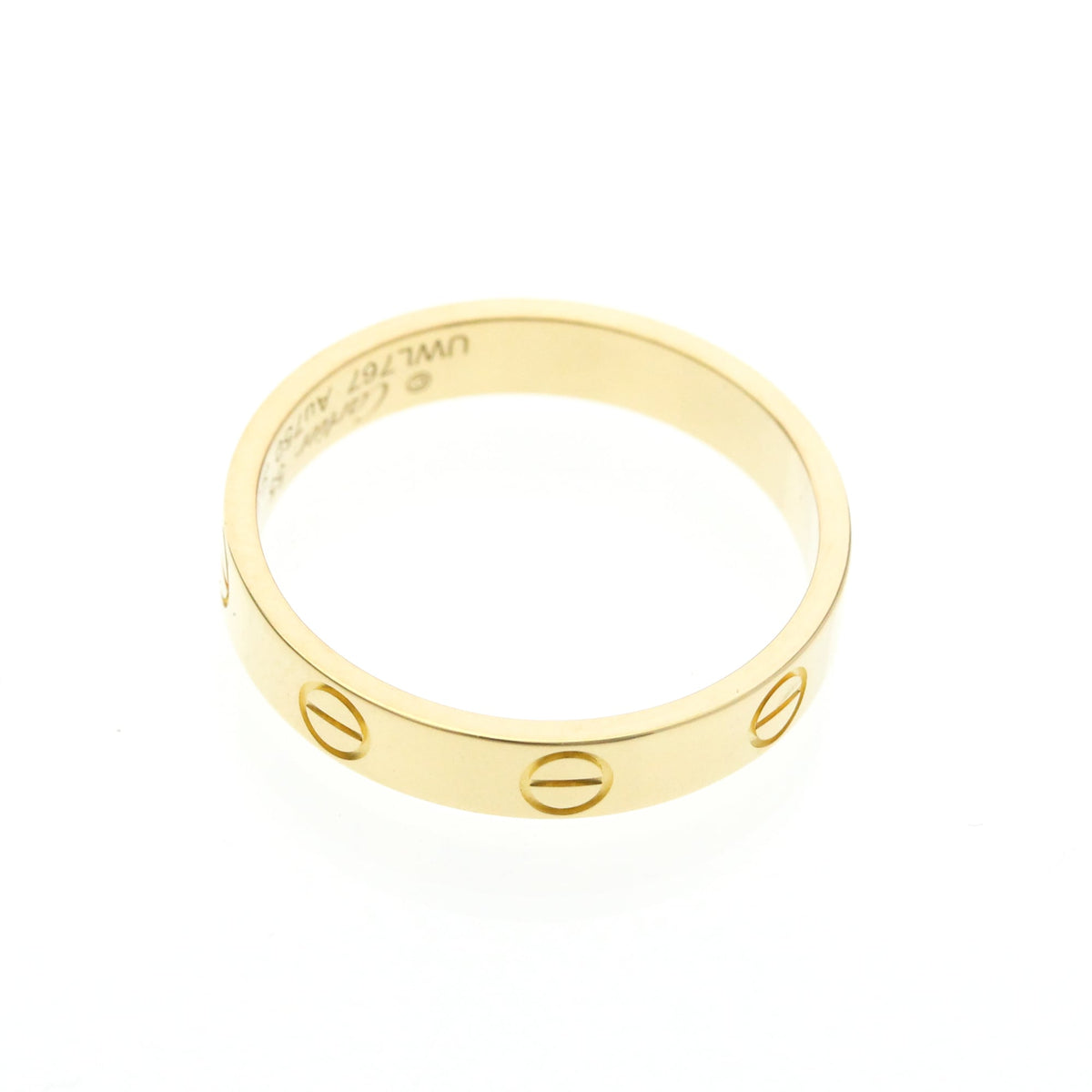 PRE-OWNED Cartier Mini Love · 18K Yellow Gold