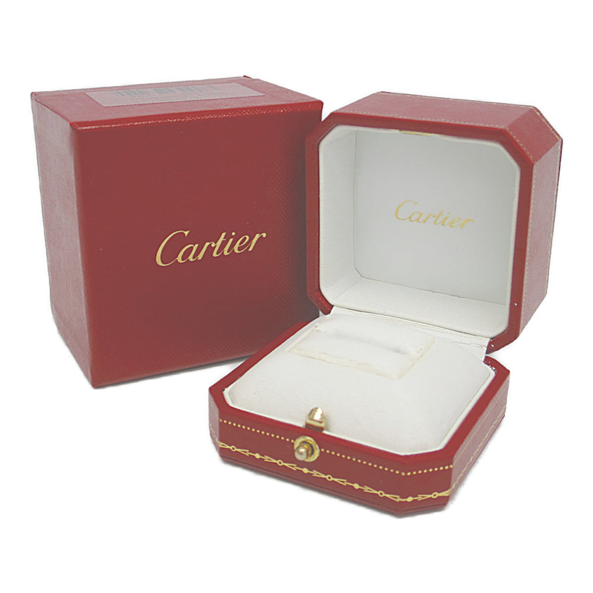 PRE-OWNED Cartier Trinity · Tri-Gold Ring Size 5.25