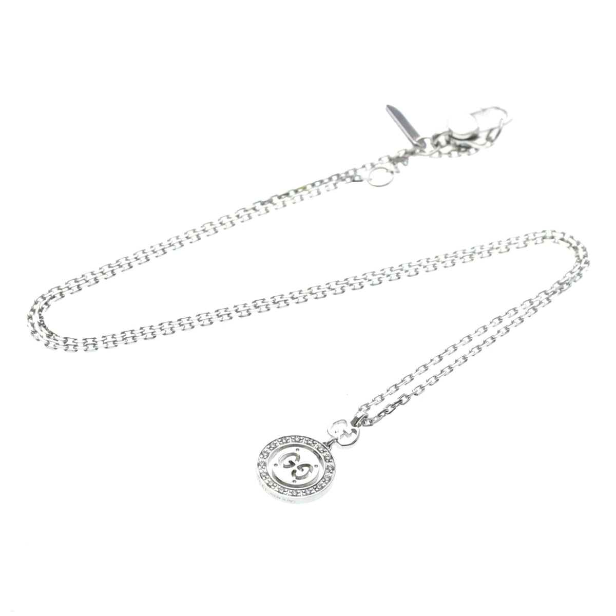 PRE-OWNED Gucci Icon · 18K White Gold · Diamond