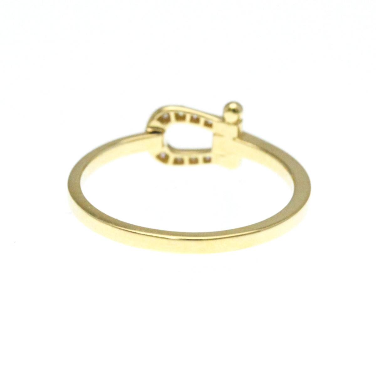 PRE-OWNED Fred Force 10 Mini · Diamond · 18K Yellow Gold Size 5
