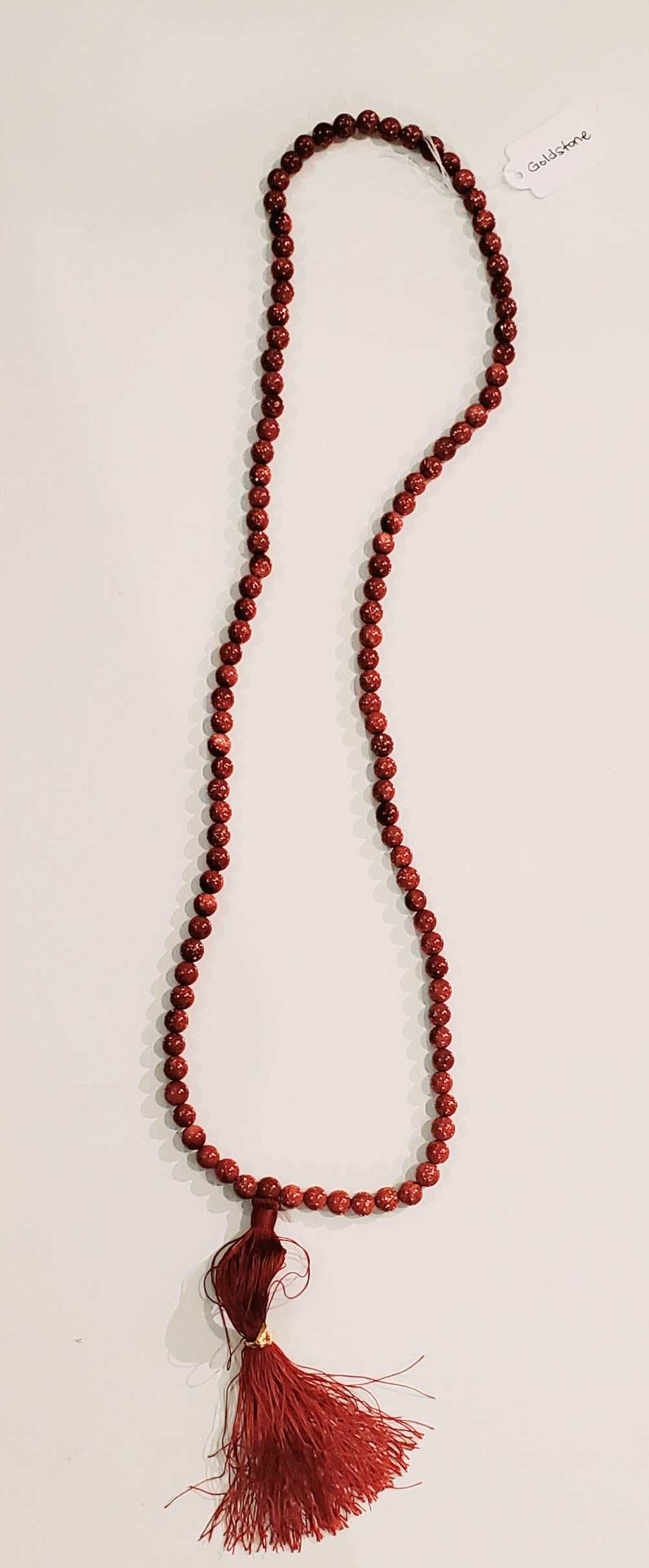Goldstone Mala - Crafted for Spiritual Connection