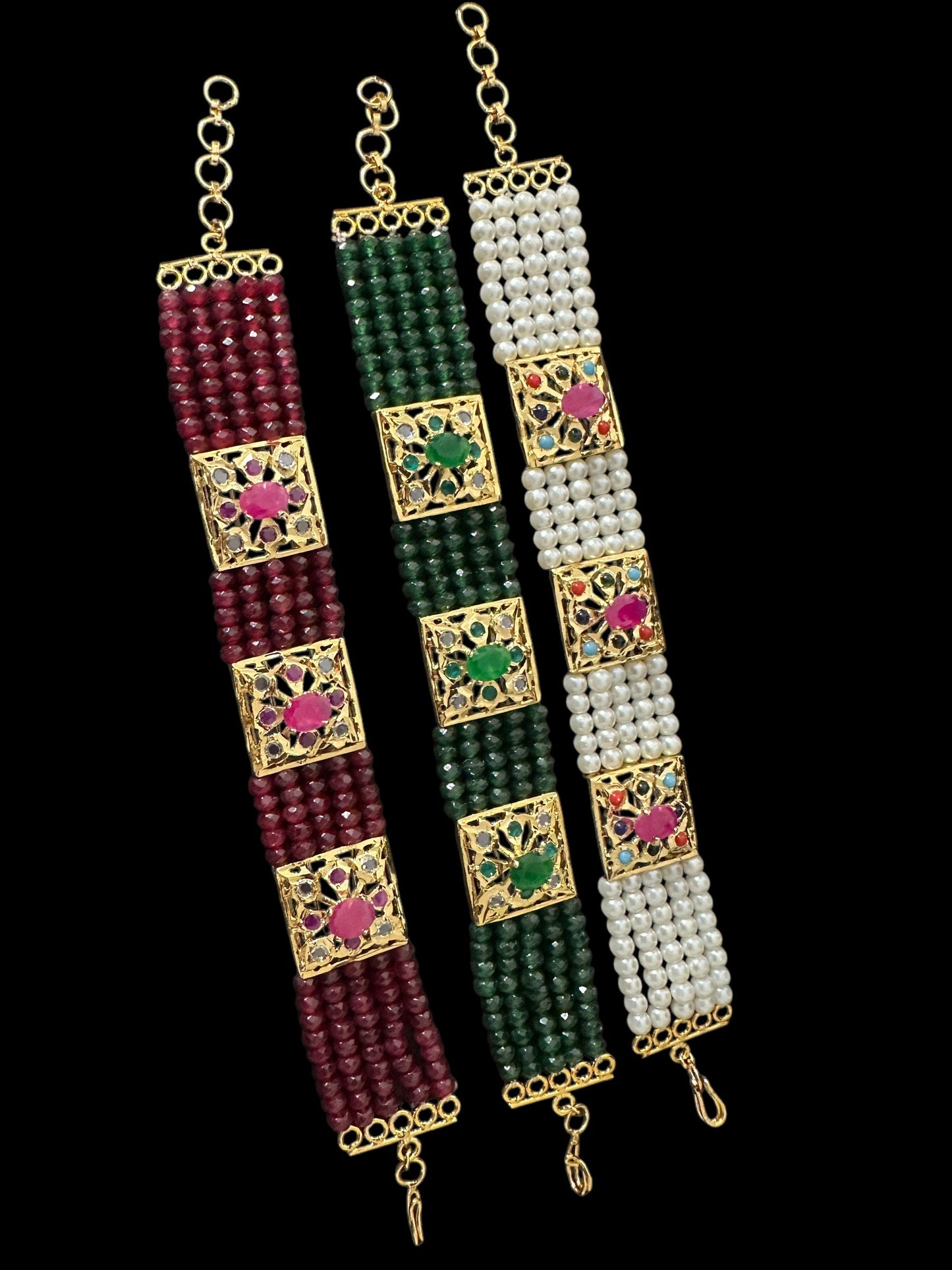 Hyderabadi gold plated bracelet ( READY TO SHIP )