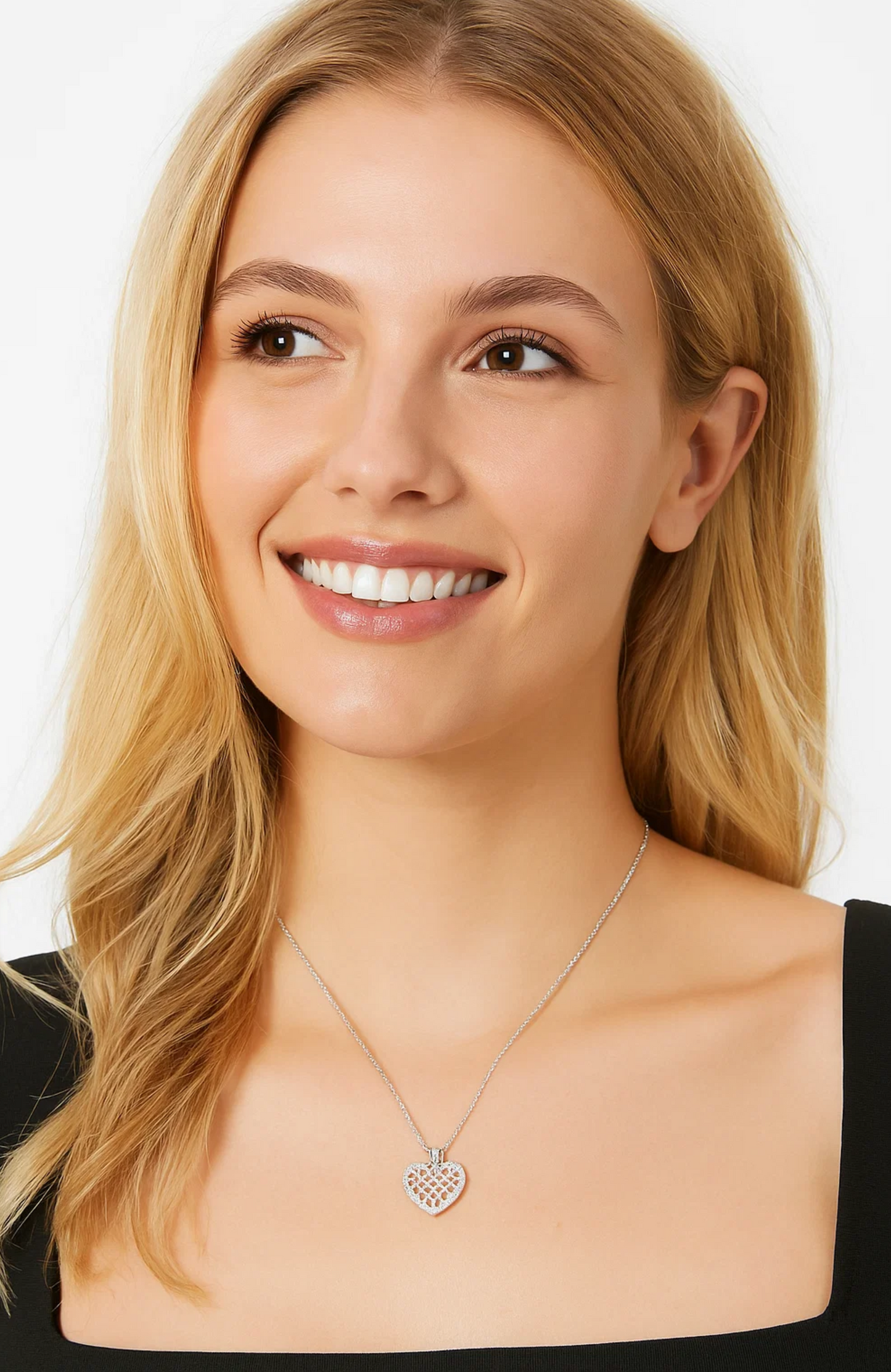 Crystal Heart Necklace