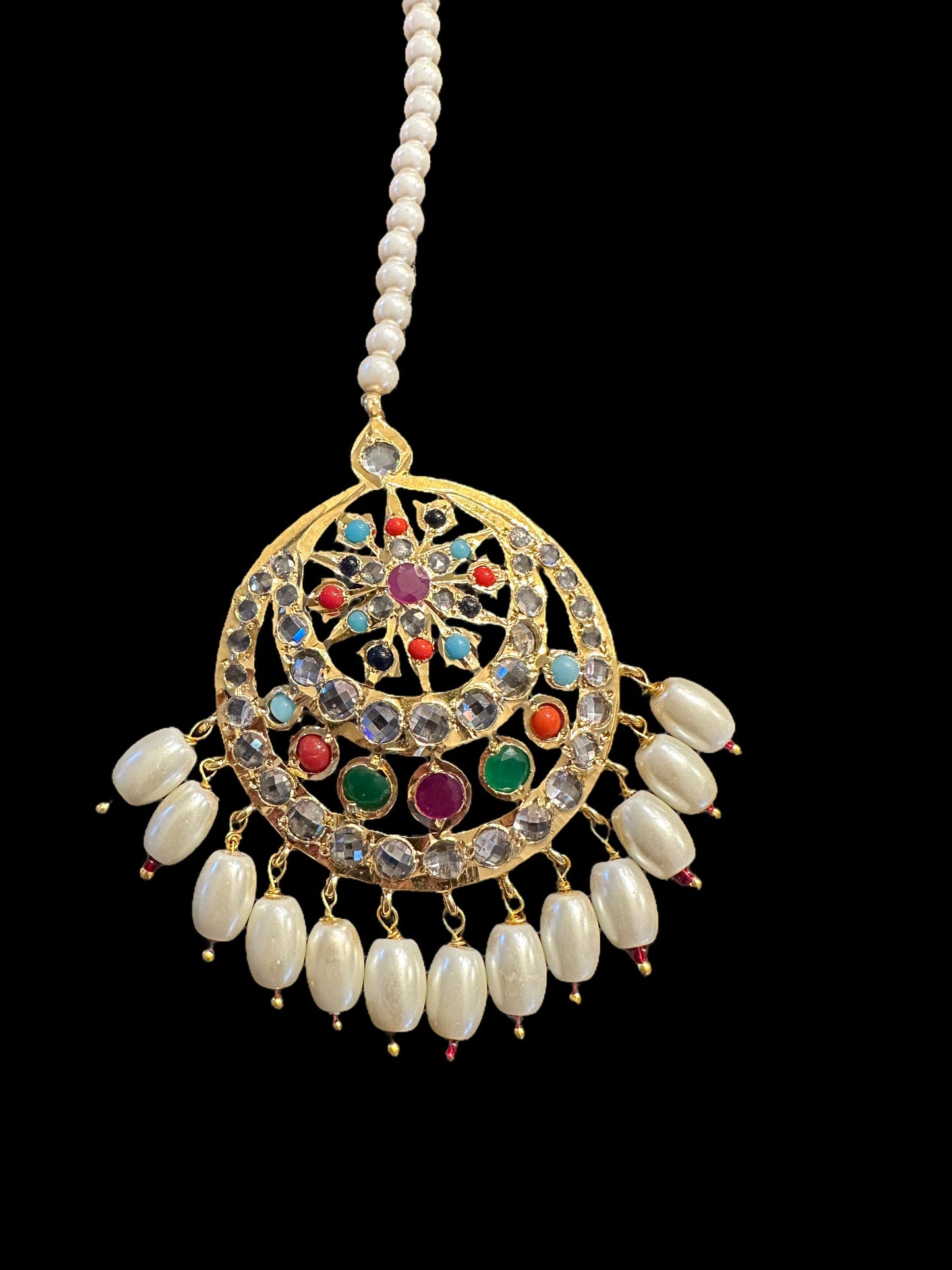 DJTK213 Isra tika in navratan ( READY TO SHIP )