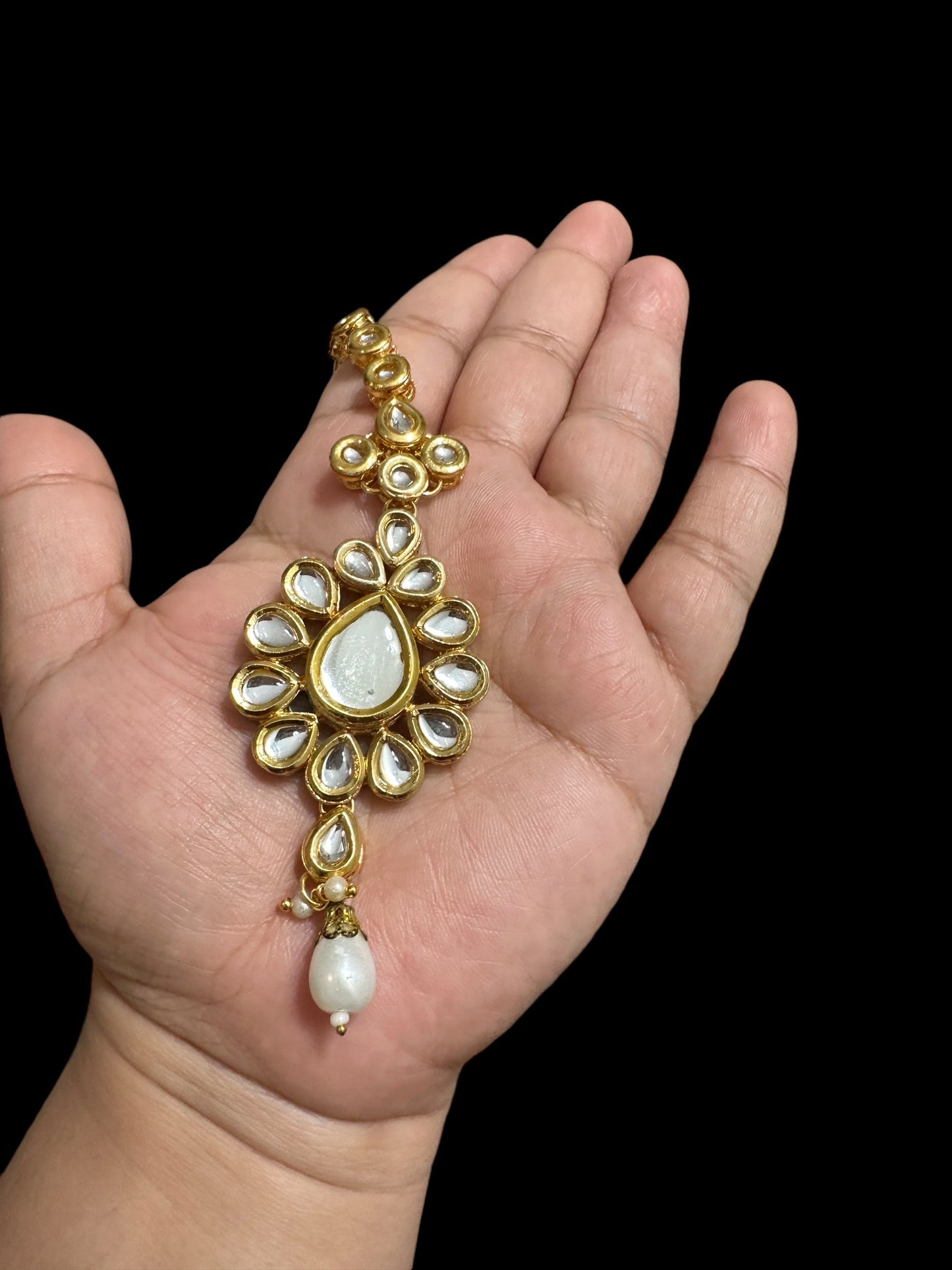 DJTK330 kundan tika ( READY TO SHIP )