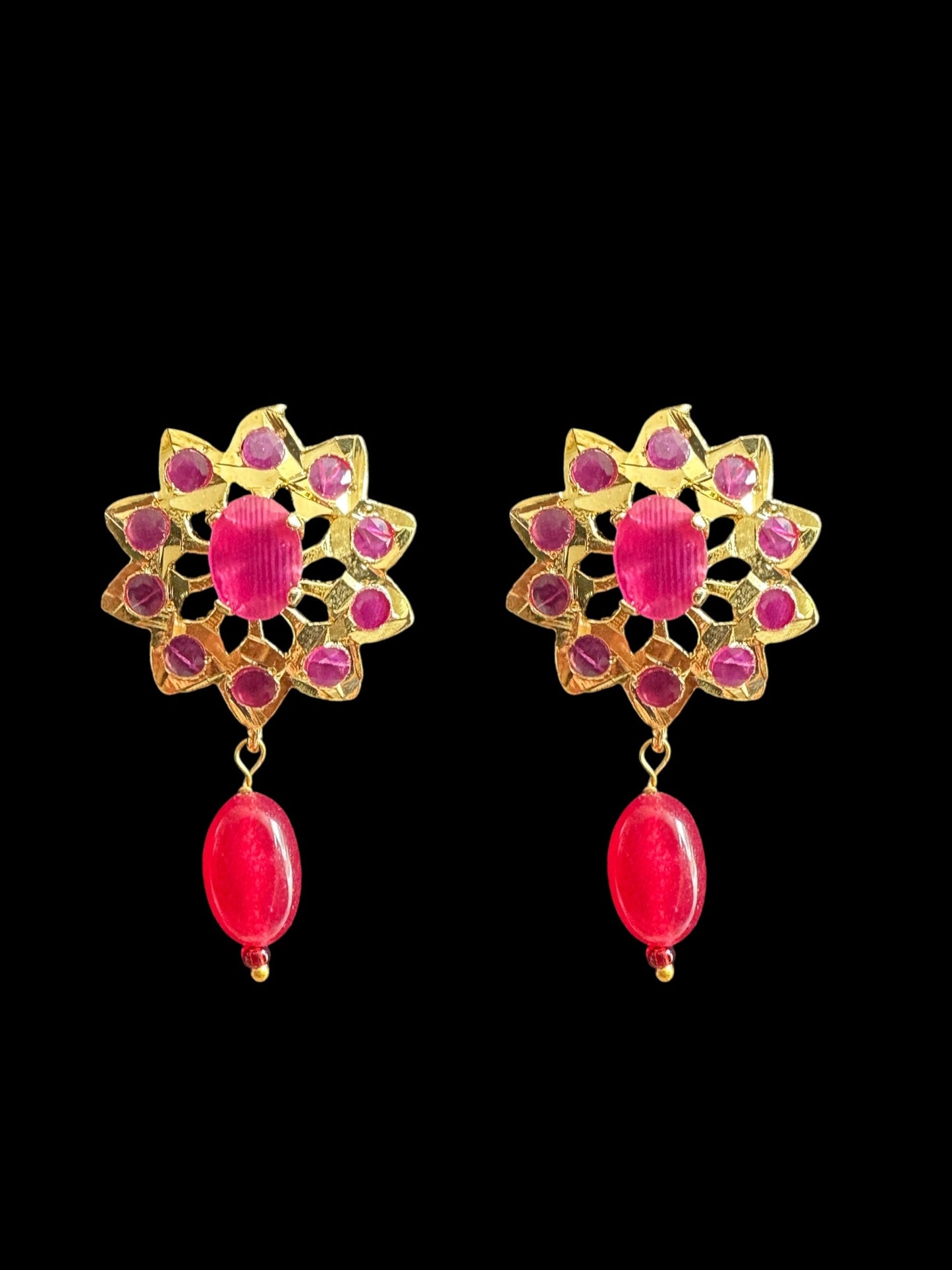 PS377 Nisa pendant set in Ruby (READY TO SHIP)