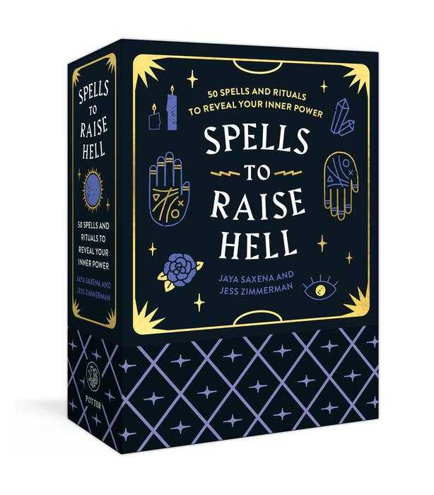 Spells To Raise Hell (Card Deck) by Jaya Saxena & Jess Zimmerman