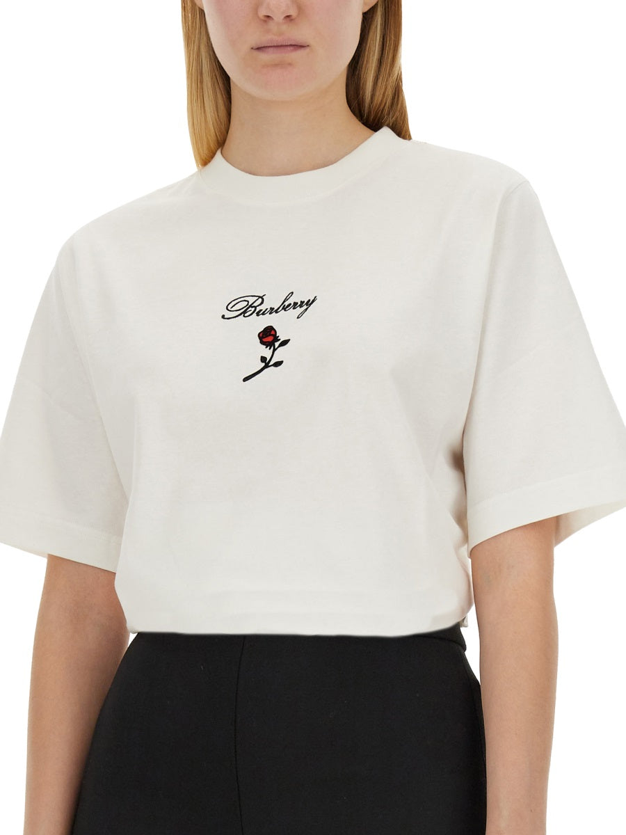 Burberry Women T-Shirt With Logo