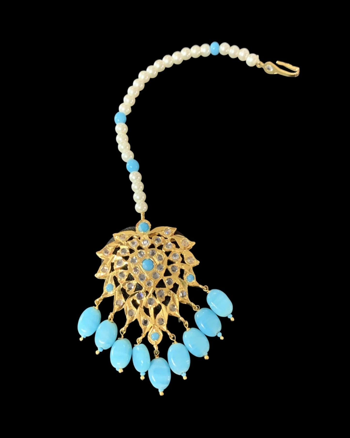 DJTK2 Zohra tika in turquoise ( READY TO SHIP)