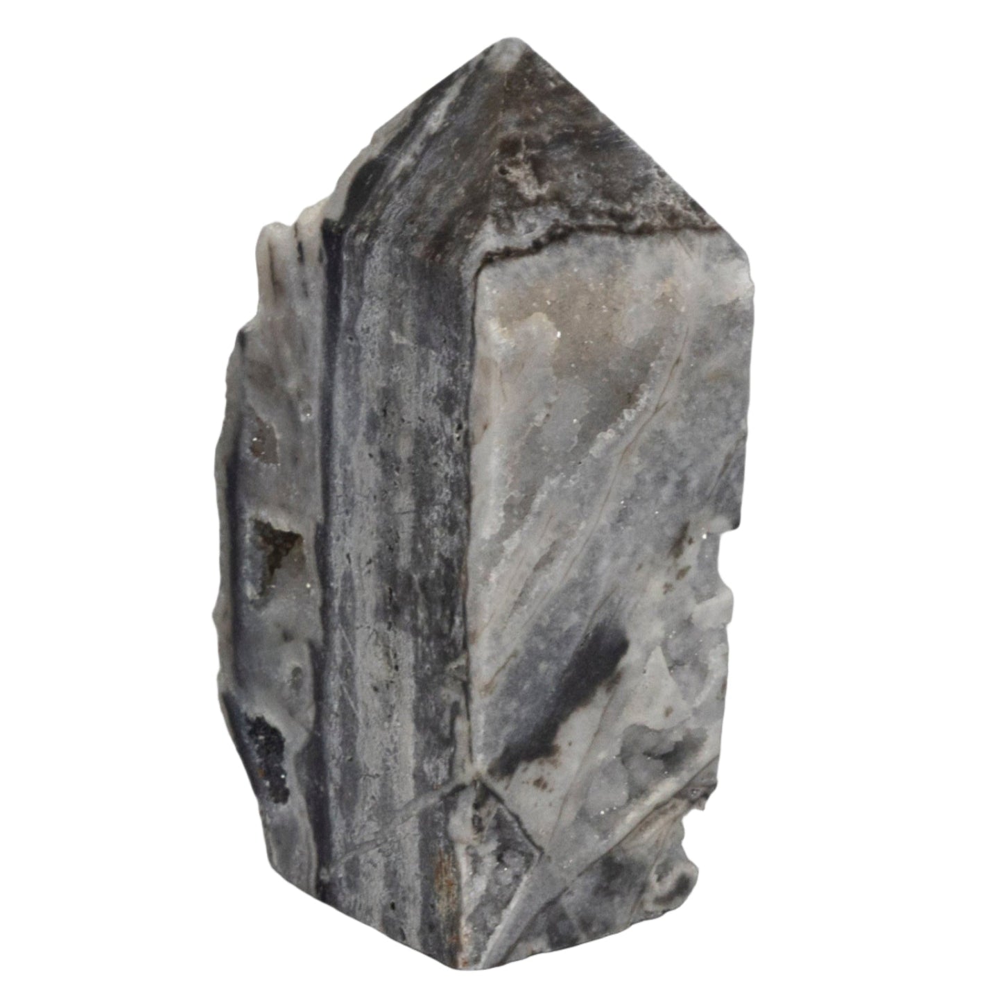 Chalcedony Raw Face Tower