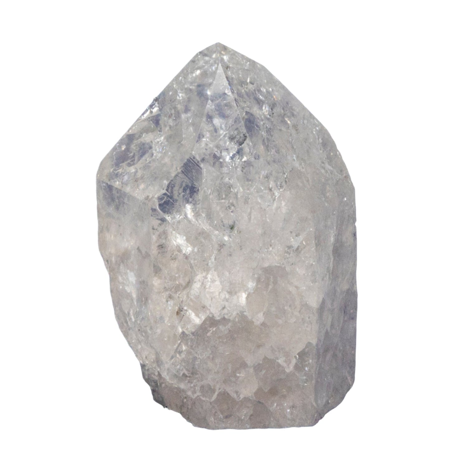 Crackle Clear Quartz Point