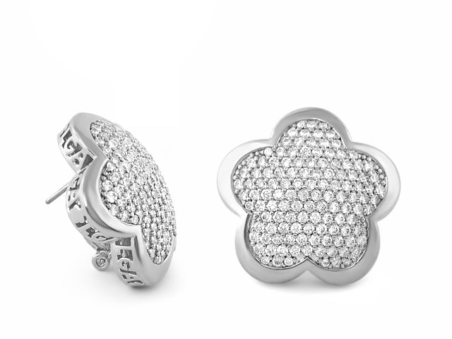 Shiny Daisy Earrings