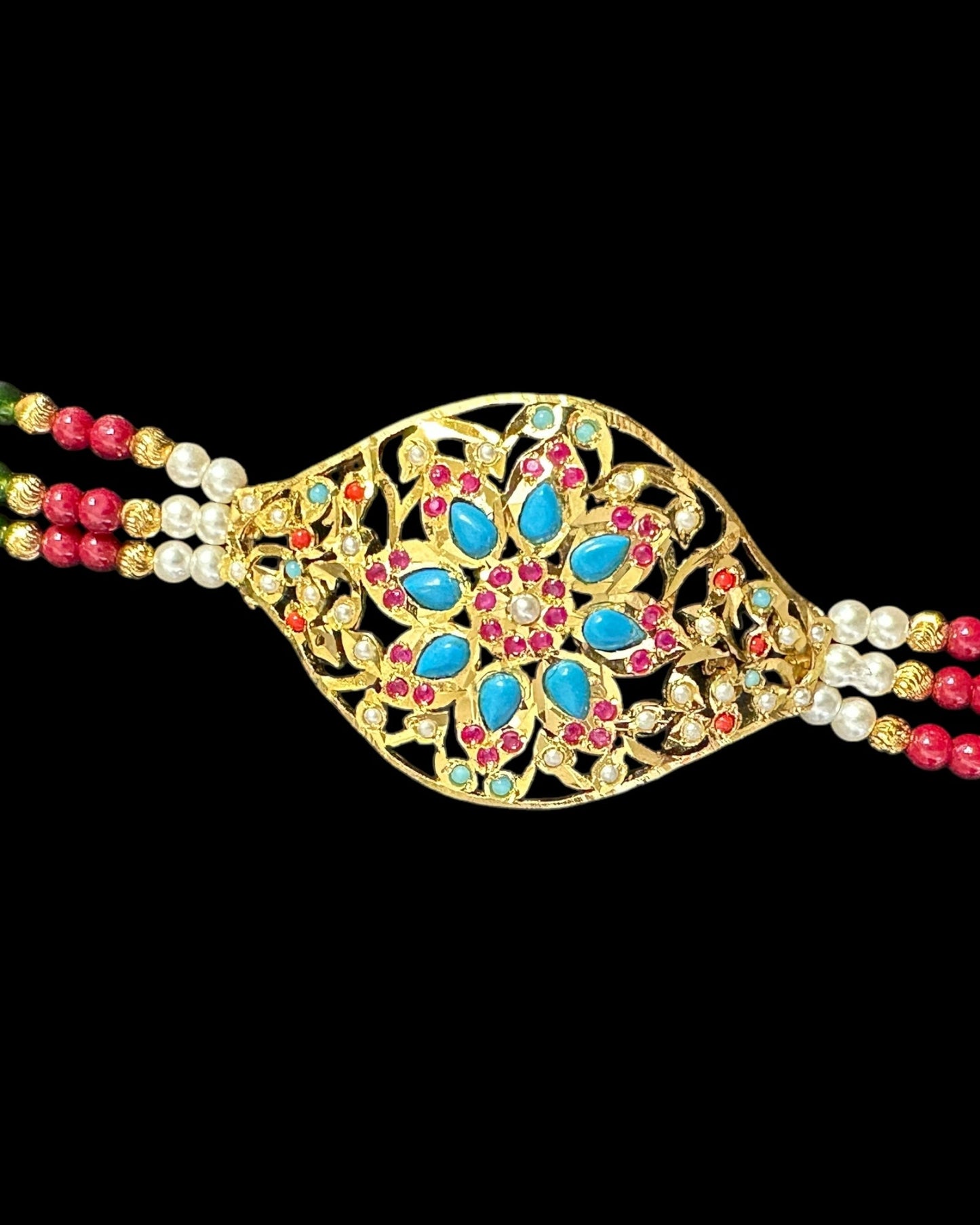 Jadau bracelet - multicolor ( READY TO SHIP )
