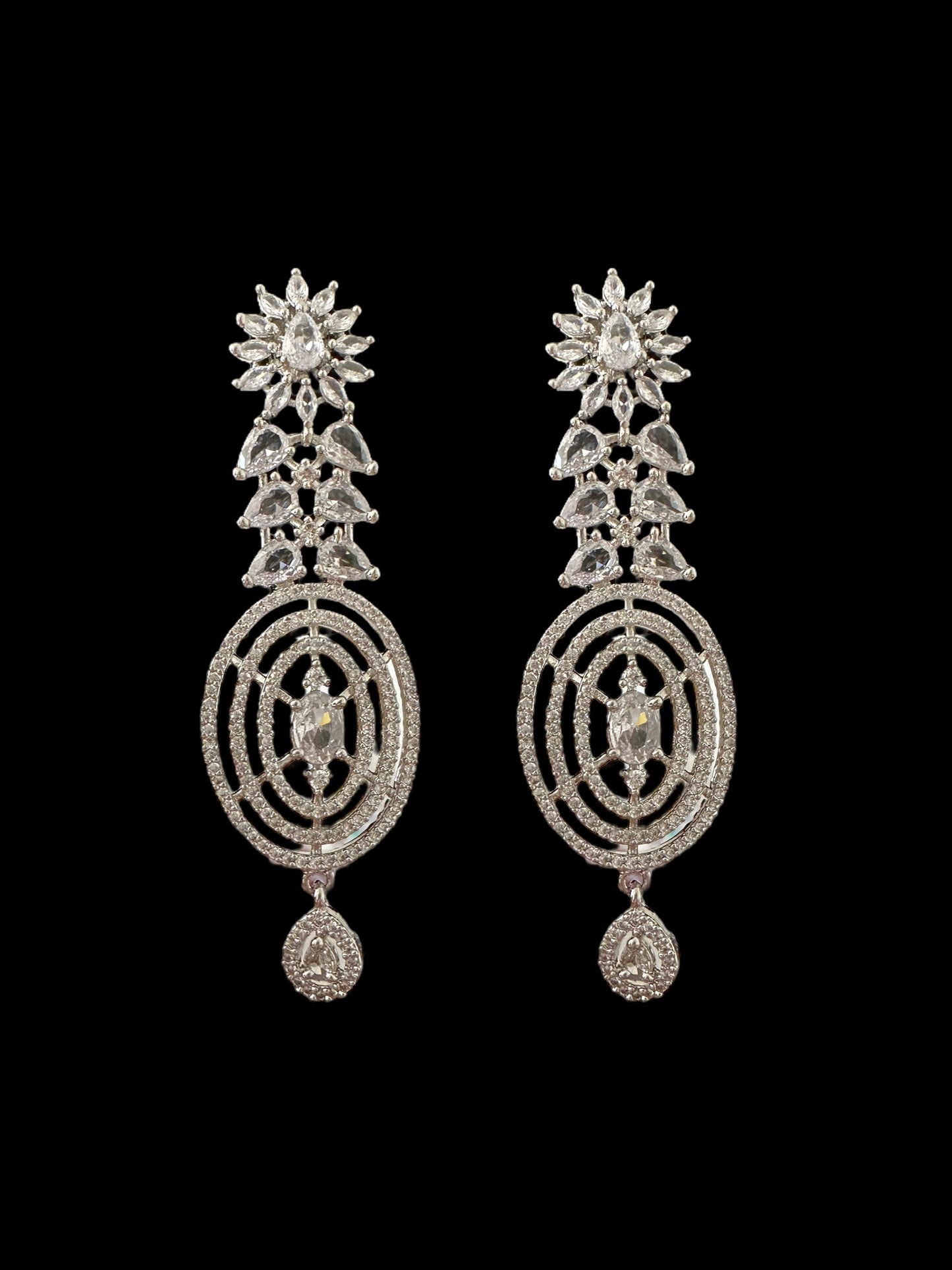 Cz earrings ( READY TO SHIP )