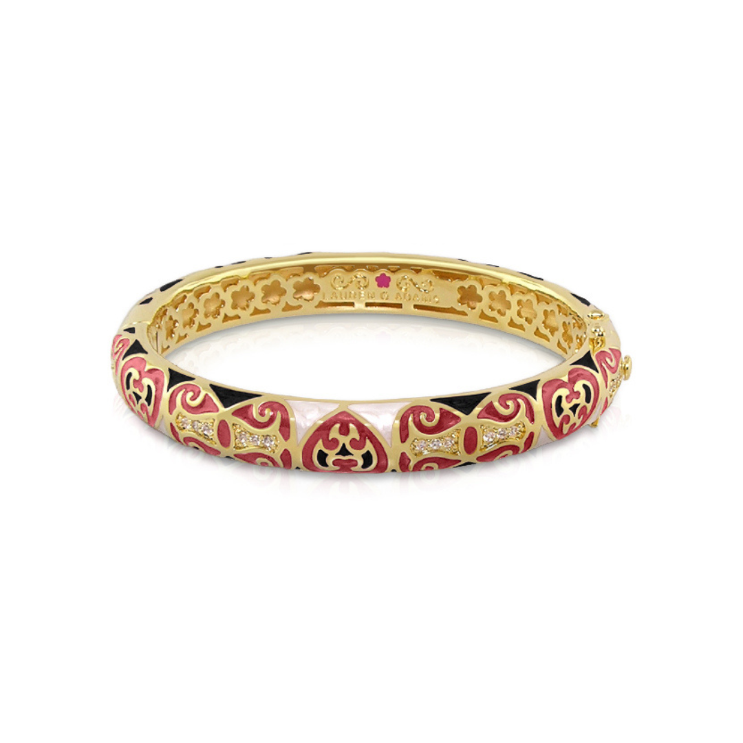 Bows and Hearts Bangle