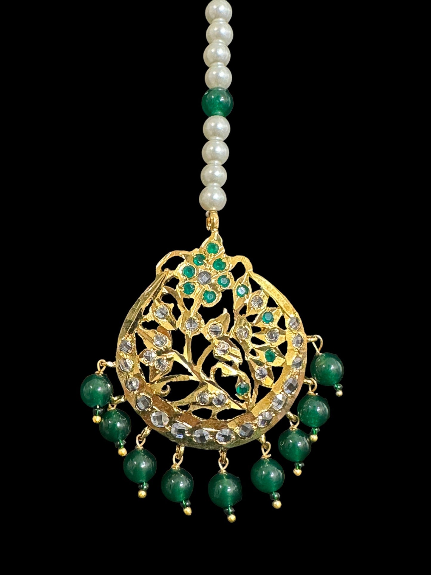DJTK39 Sarah tika in green (READY TO SHIP )