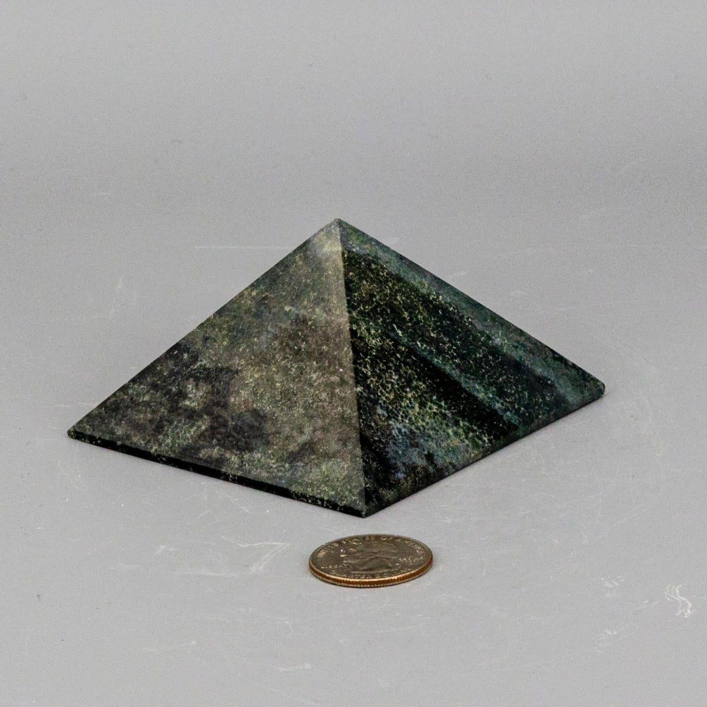 Green Jasper Pyramid