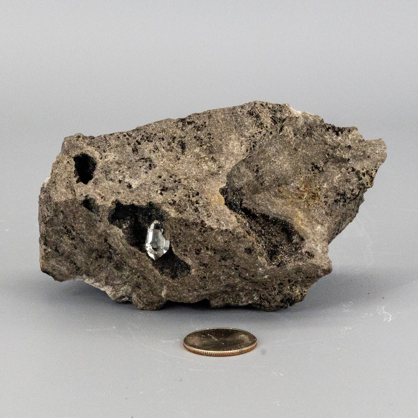 Herkimer Diamond in Matrix Host Rock 1