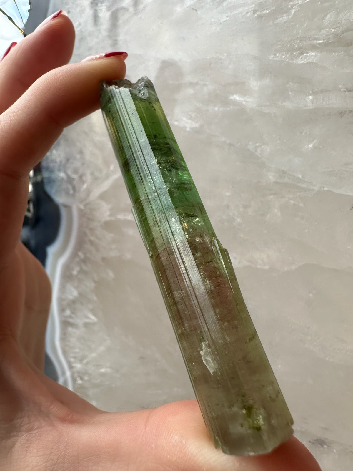 Watermelon Tourmaline Paprok, Nuristan, Afghanistan