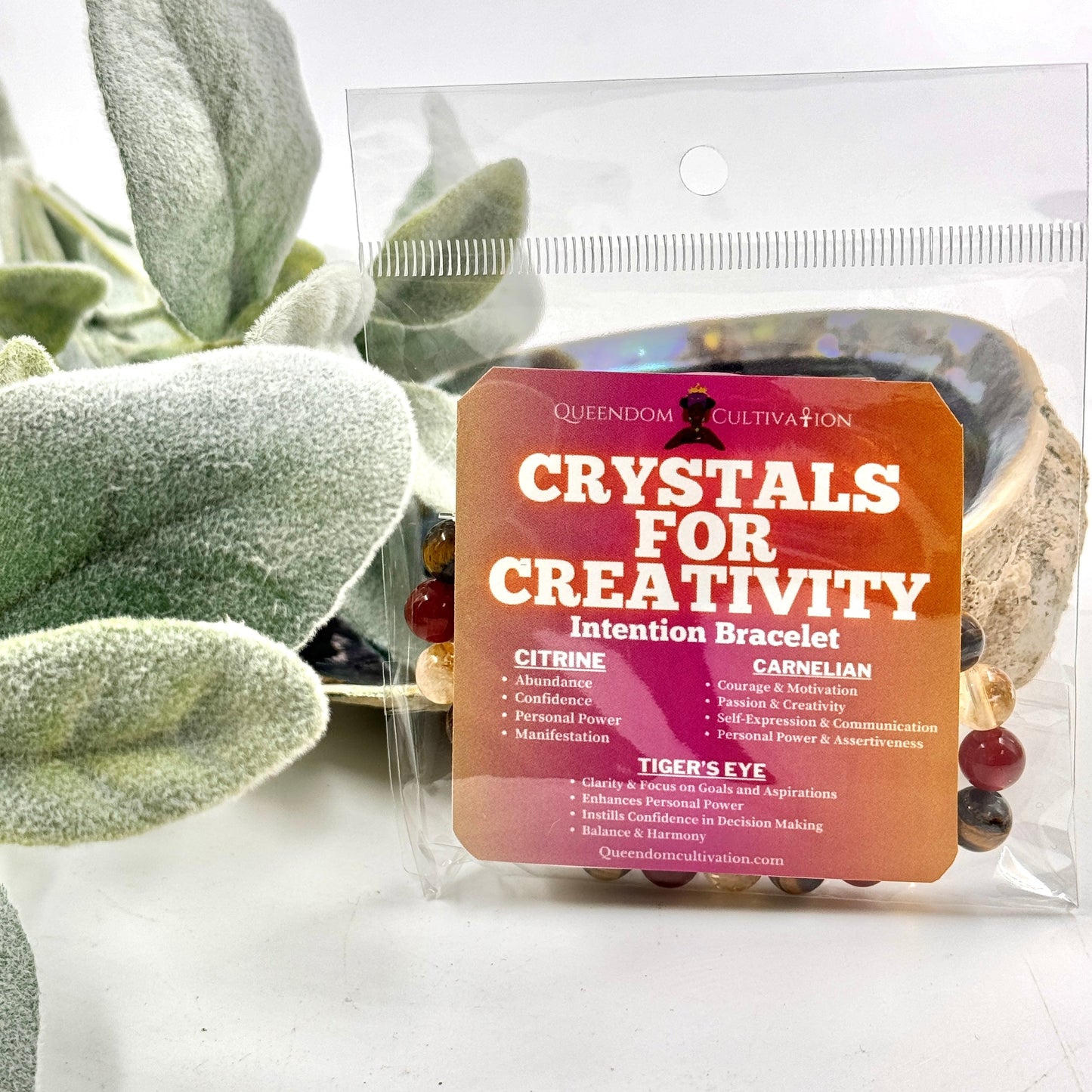 Crystals for Creativity Stretch Bracelet (8mm)