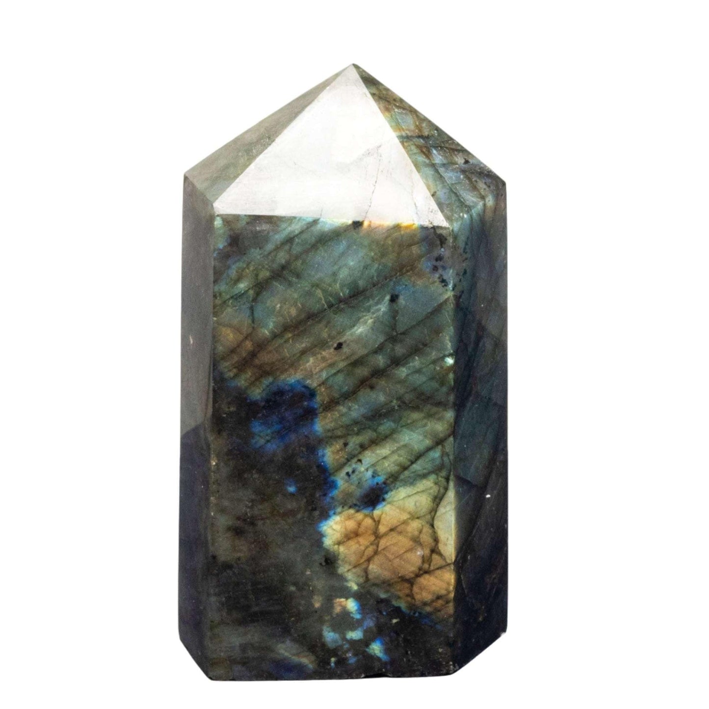 Labradorite "Squatty" Tower