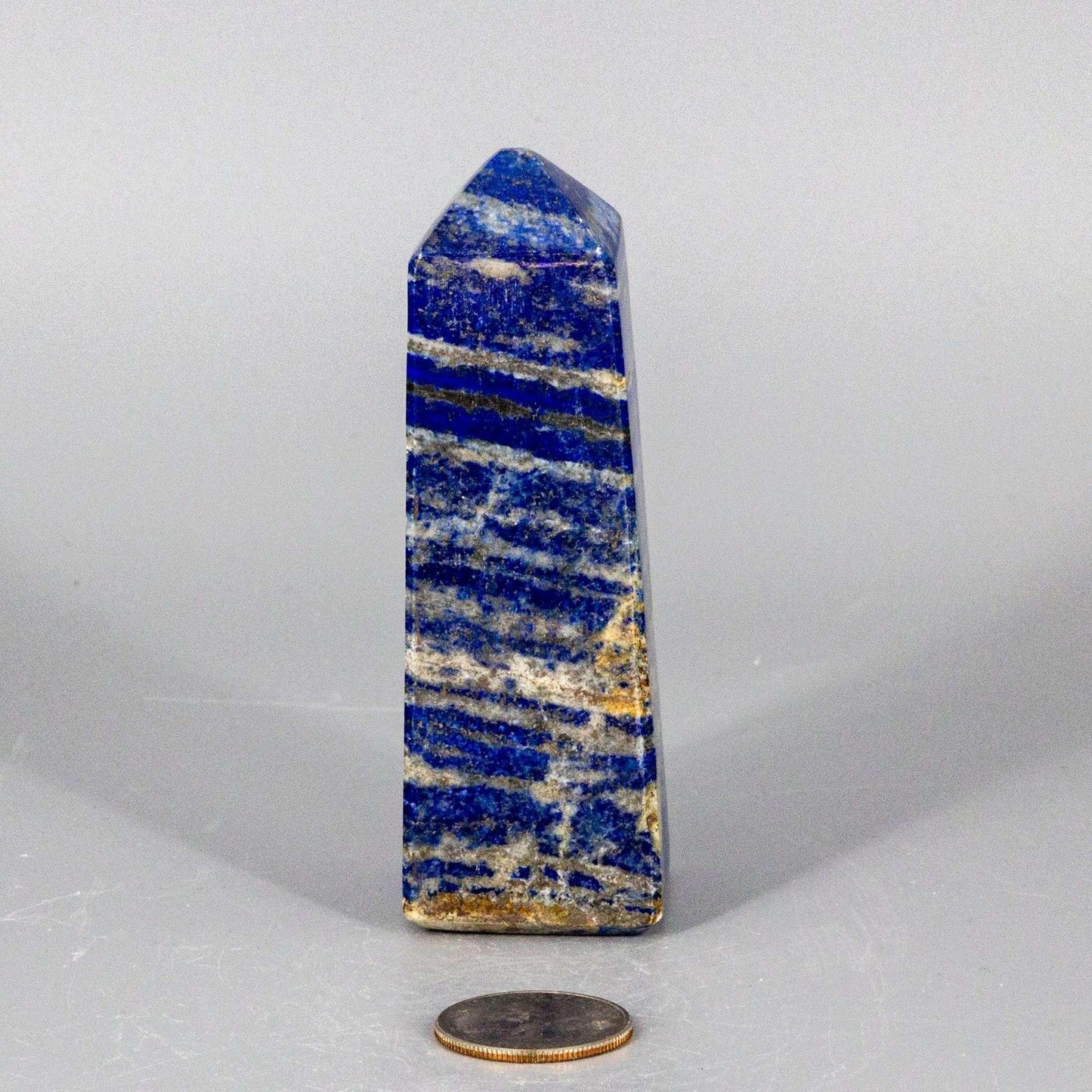 Lapis Lazuli Obelisk Tower 4 Inch 254g Wisdom Stone