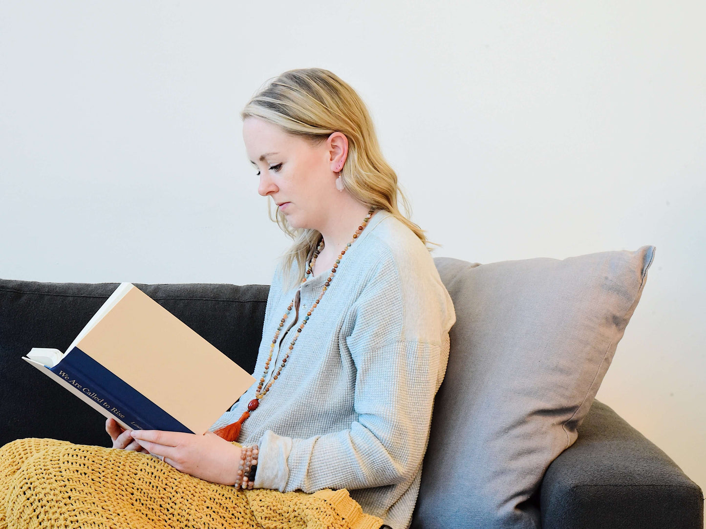 Rose Quartz Power Stone Earrings