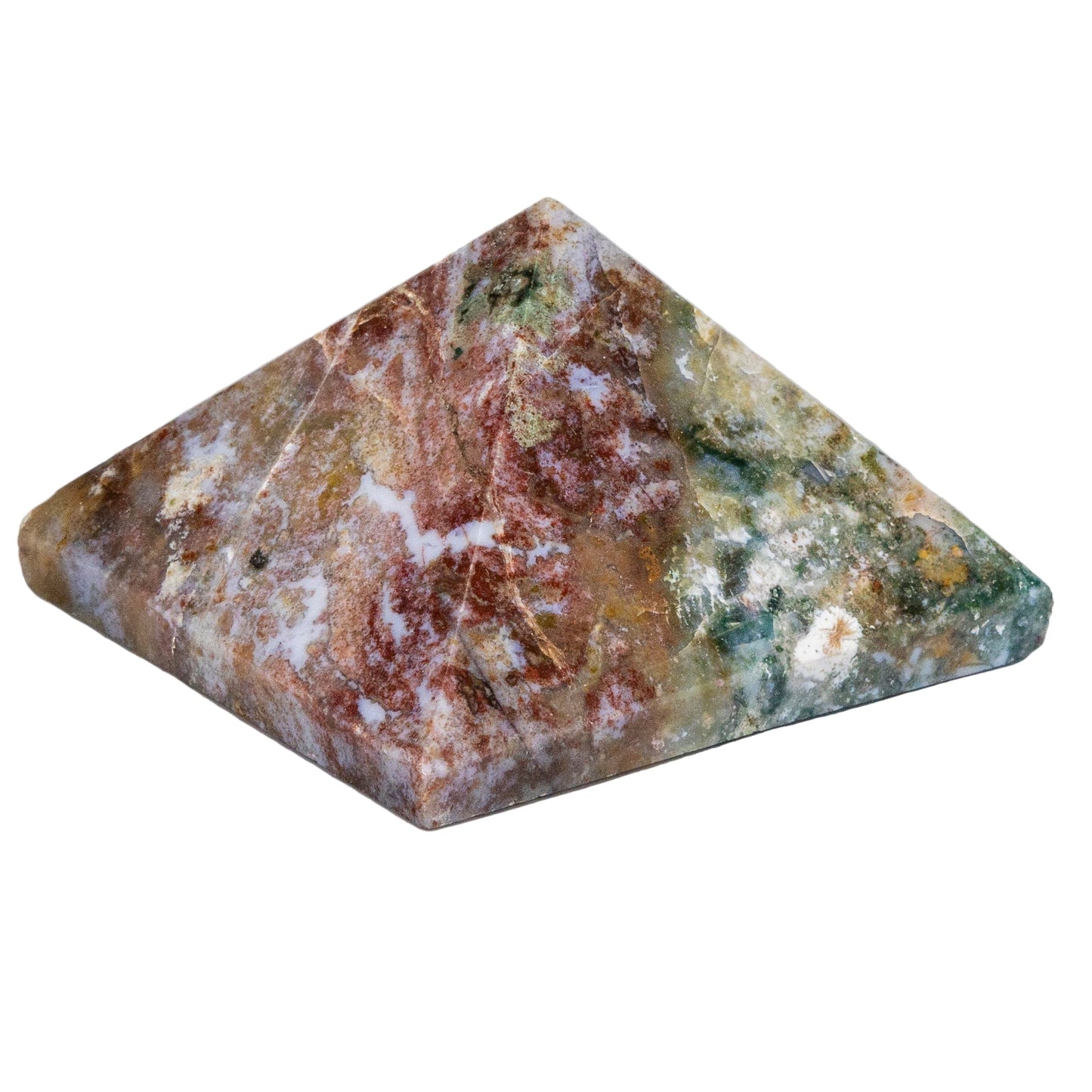 Moss Agate Pyramid