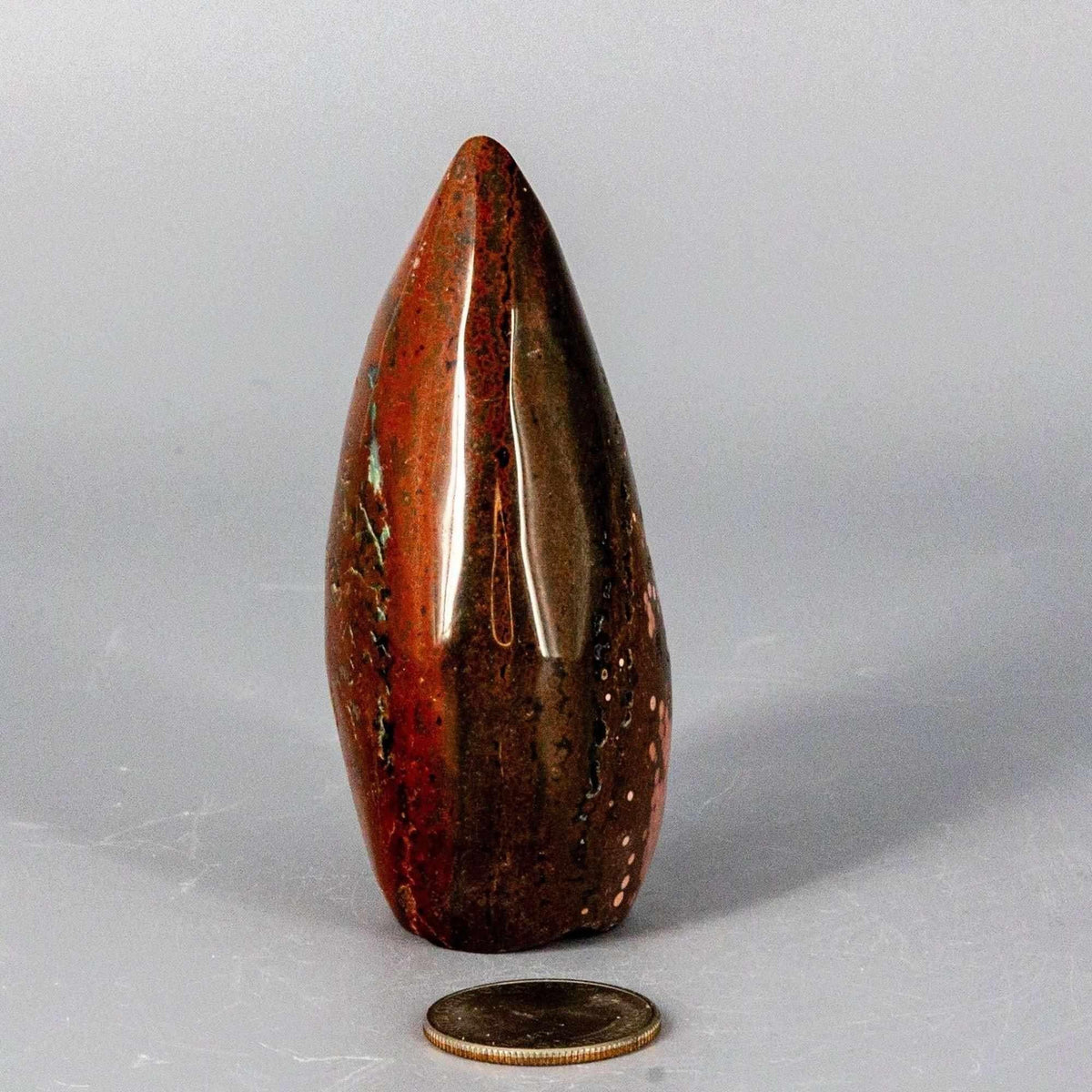 Ocean Jasper Crystal Torch Freeform Polished Collector