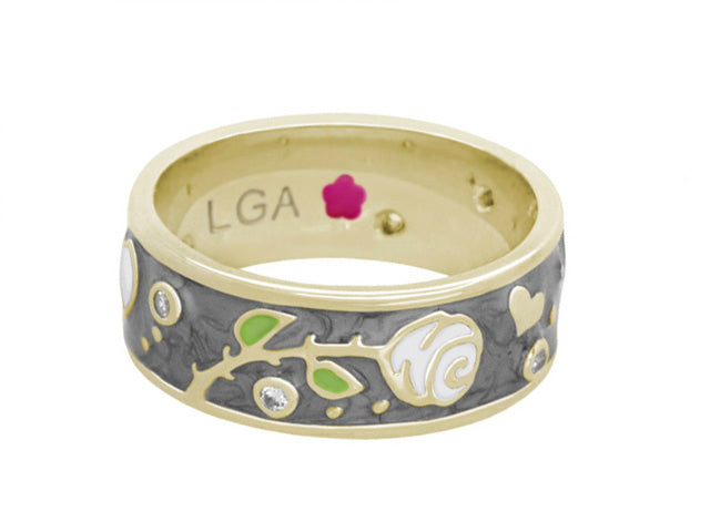 Daisy Love Band Ring