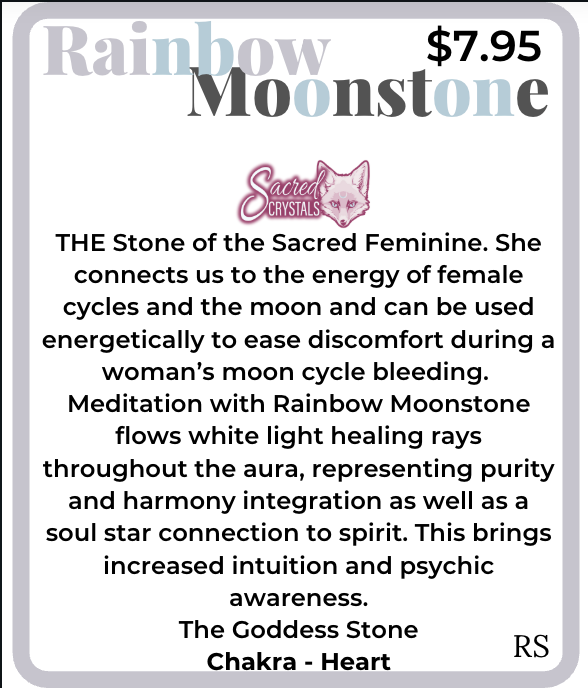 Rough Rainbow Moonstone – A+ Grade Raw Stone from India