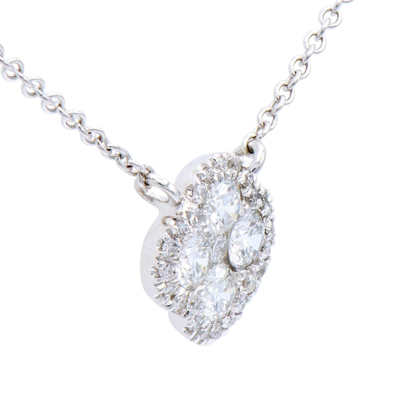 14K Yellow Gold Diamond Pendant, 0.21ct
