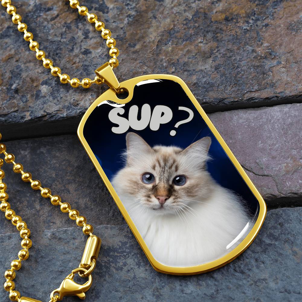 Sup Cat Necklace