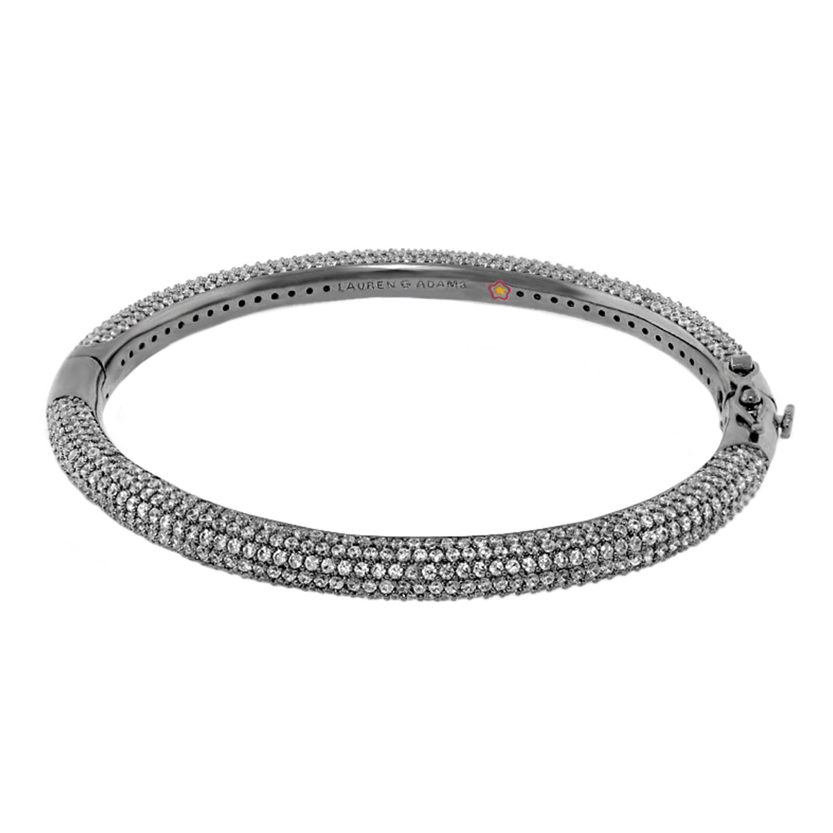 Shimmer and Glimmer Stackable Pave Bangle